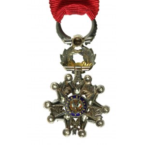 Frankreich, Miniatur mit Diamanten des Kreuzes des Nationalordens der Ehrenlegion (248)