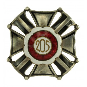 II RP, Odznaka 205 Ochotniczy Pułk Piechoty (652)