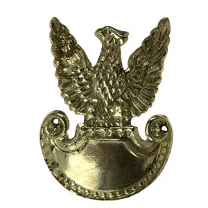 Eagle pattern 1952 of the Land Forces. Nickel-plated brass (704)
