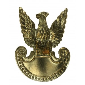 Eagle pattern 1952 of the Land Forces. Nickel-plated brass (705)
