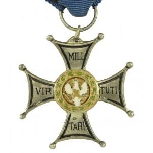 Silbernes Kreuz des Ordens der Virtuti Militari, Haim Rubin Tel Aviv - Palästina (755)