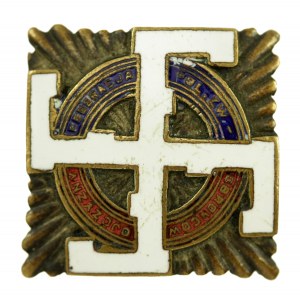 II RP, miniatúrny odznak Federácie poľských zväzov obrancov vlasti (768)