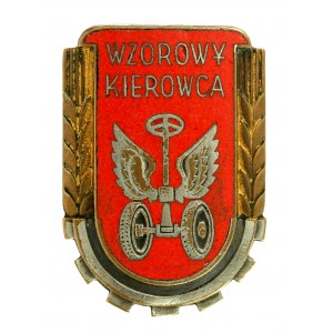 PRL, Odznaka Wzorowy Kierowca wz. 1953 (773)