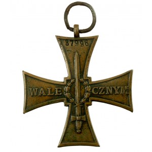 II RP, Kríž za statočnosť 1920, Knedler č. 37996 (805)