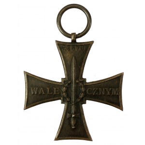 II RP, Krzyż Walecznych 1920, Knedler, numerowany 23576 (808)