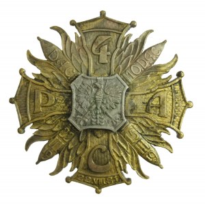 II RP, Odznaka 4 Pułk Artylerii Ciężkiej (903)