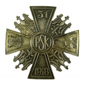II RP, Abzeichen des 31. Kaniowski-Schützenregiments (904)