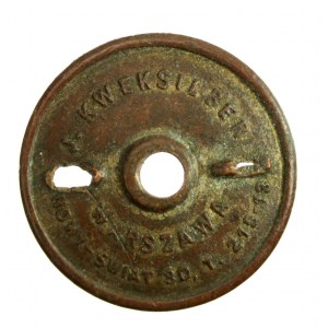 Nut Jacek Kweksilber, diameter 25 mm (909)