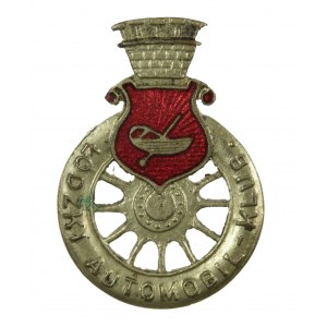 II RP, odznak Lodžského automobilového klubu (912)