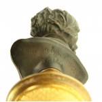 Busta Adama Mickiewicza, bronz, bratia Lopienski (256)