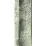 French saber model AN XI, officer's saber, in scabbard. Decor (263)