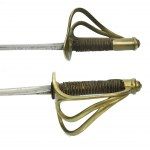 Cavalry saber, France. model 1822, in scabbard (265)