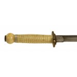 Nóż okopowy z I wojny św. na bazie franc. bagnetu chassepot.(624)