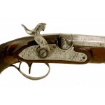 Pistolet kapiszonowy, zdobiony (632)