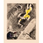Marc Chagall (1887 -1985), Illustration für Das Märchen von La Fontaine (Le Boucheron et Mercure), 1952