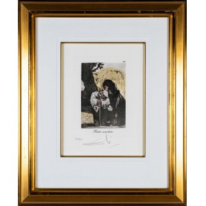 Salvador Dalí (1904-1989), Hasta ensordecer, aus der Serie: Les Caprices de Goya (Goyas Capricen), 1977