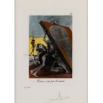 Salvador Dalí (1904-1989), Cinco o seis por lo menos, zo série: Les Caprices de Goya (Goyove Caprices), 1977