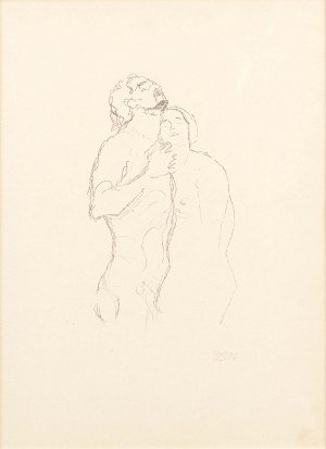 Gustav Klimt (1862-1918), Zakochani, 1922