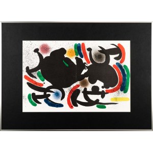 Joan Miró (1893-1983), Okładka z portfolio