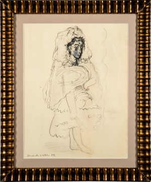 Pablo Picasso (1881-1973), Jacqueline, z teki: La Flûte Double