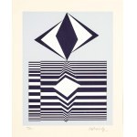 Victor Vasarely (1906-1997), Op-art Komposition