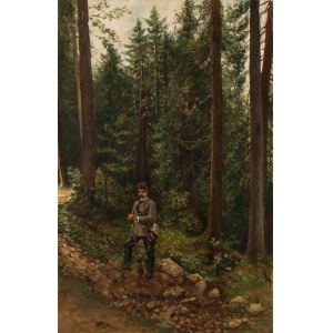 Vladimir Luskina (1849 - 1894), Vor der Jagd.