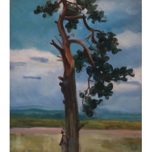Wojciech Kossak (1856 - 1942), Lonely Pine.