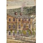 Nikifor Krynicki (1895 - 1968), Drewniany dom w Krynicy