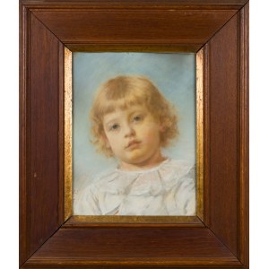 Kazimierz POCHWALSKI (1855-1940), Portrait of a Child, 1898(?)