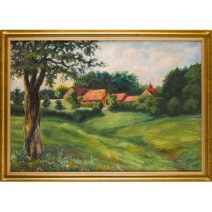 D. ROHMANN(?) (20th century), Rural Landscape, 1937