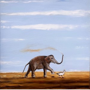 Andrew CYBURA (b. 1976), Elephant, 2023