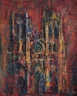 Dawid MASIONEK (ur. 1994), Sacrum i Logos (katedra w Amiens), 2023