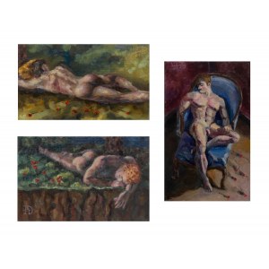 Adam KUKLA (b. 1991), Endymion, triptych, 2021