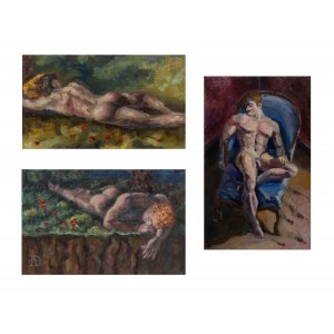 Adam KUKLA (nar. 1991), Endymion, triptych, 2021