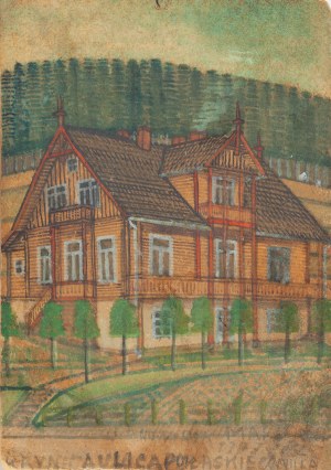 Nikifor Krynicki (1895 Krynica - 1968 Folusz), Willa 