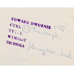 Edward Dwurnik (1943 Radzymin - 2018 Warszawa), Bez tytułu z cyklu Frustracje, 1972