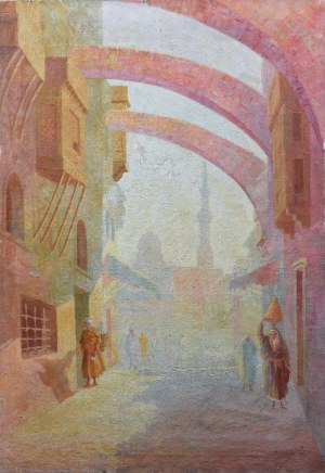 Aleksander LASZENKO (1883-1944), Scena orientalna, 1923