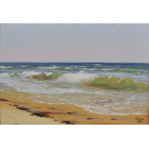 Soter JAXA-MAŁACHOWSKI (1867-1952), Das Meer, 1926