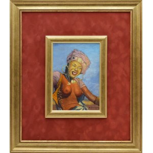 Konstantin Shevchenko (1910-1991), In the pink turban