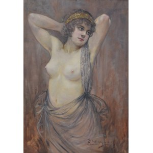 Kasper ŻELECHOWSKI (1863-1942), Nude of a standing woman, 1926