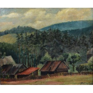 Engelbert HILBICH (1923-2011), Foothills Landscape, 1939