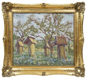 Józef MULARCZYK (1916-2009), Ule na Orawie, 1972