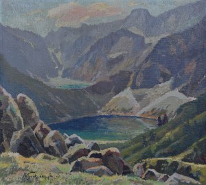 Franciszek WÓJCIK (1903-1984), Morskie Oko, 1967