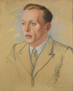 Jarosław DĄBROWIECKI (1904-?), Portret pana Karola, 1933