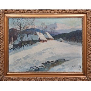 Michał STAŃKO (1901-1969), Winterlandschaft