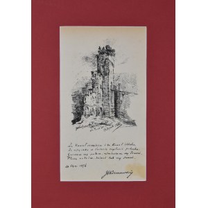 Józef Ignacy KRASZEWSKI (1812-1887), La Tour des Pins (Der Turm der Kiefern), 1866