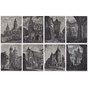 Krakow, Teka 10 woodcuts, 1942-43