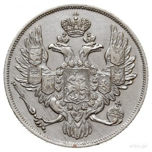 3 ruble 1832 СПБ, Petersburg, platyna 10.32 g, Bitkin 7...