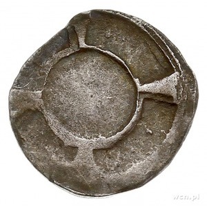 Kamień Pomorski, jednostronny denar XIV-XV w., Krzyż op...
