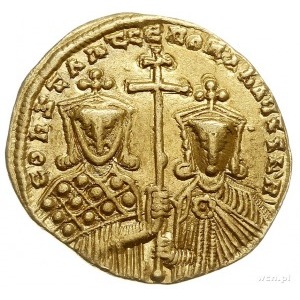 Konstantyn VII i Roman II 913-959, solidus 945-959, Kon...